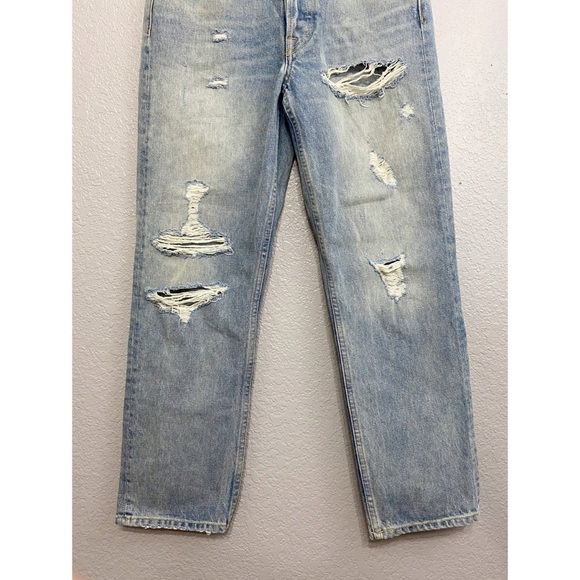 GRLFRND Helena High Waisted Distressed Jeans - Picture 9 of 14
